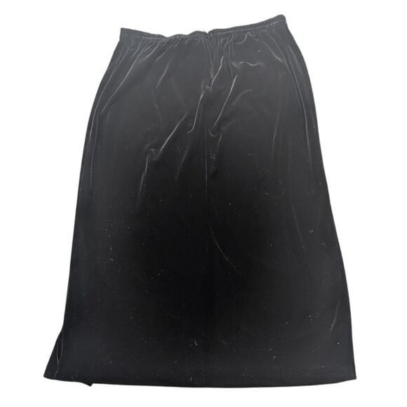 R&K Evening Vintage Velvet Maxi Skirt – Size 18 - Picture 4 of 4